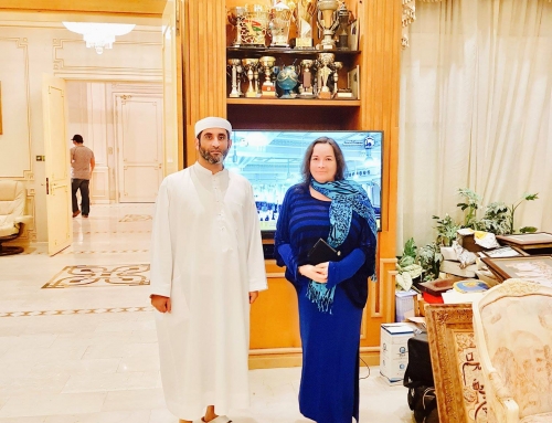 Ehre, Seine Königliche Hoheit Scheich Saeed bin Maktoum bin Rashid Al Maktoum im Palast seines Großvaters zu besuchen