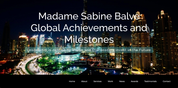 Madame-Sabine-Balve-Global-Achievments-Milesstones-Overview-Website