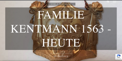 Gisela Kentmann Website done by Madame Sabine Balve