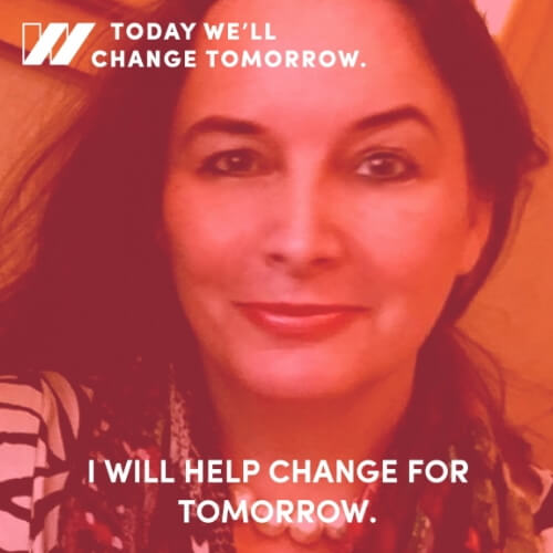 I will help change for tomorrow - Sabine Balve